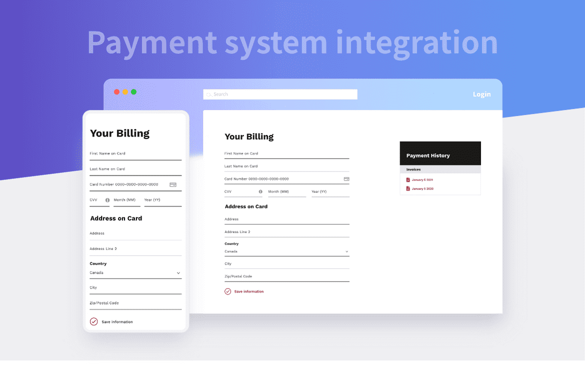 Payment System Integration