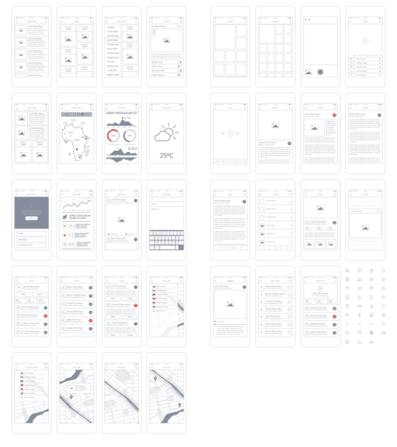 Mobile App sketch